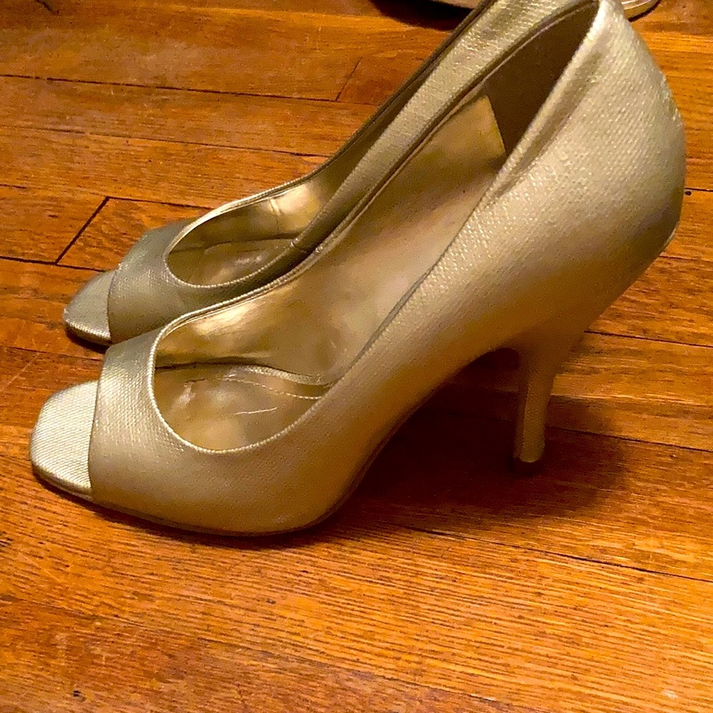 Gold heels